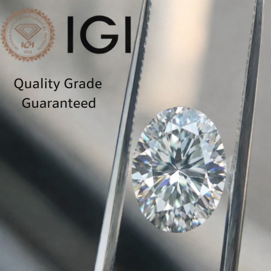 2.00 Carat Oval VVS2 Color-E Diamond (IGI#731523540)